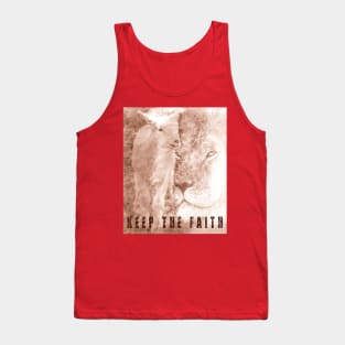 The Lion And The Lamb Tank Top